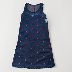 Vintage Jalate Black and Red Heart Mesh Mini